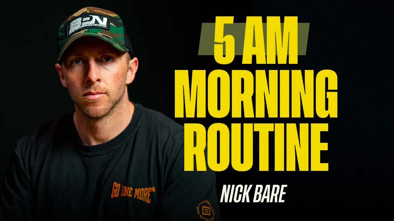 Nick Bare Podcast - My Morning Routine Ep. 010